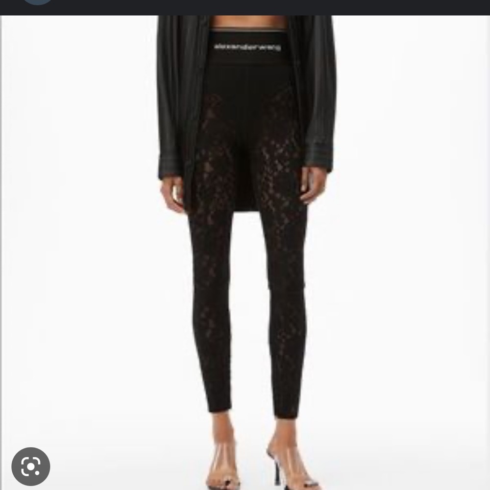 Alexander Wang Lace Leggings - XXS